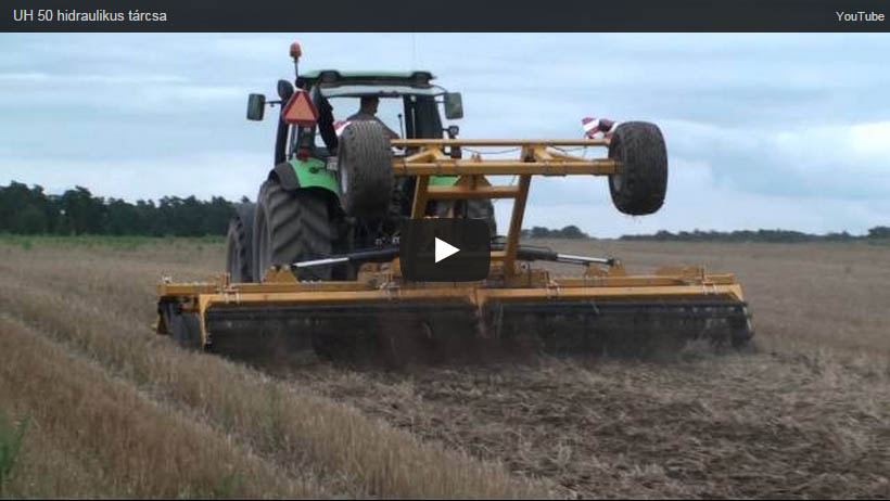 Staltech UH 50 hidraulikus tárcsa videó